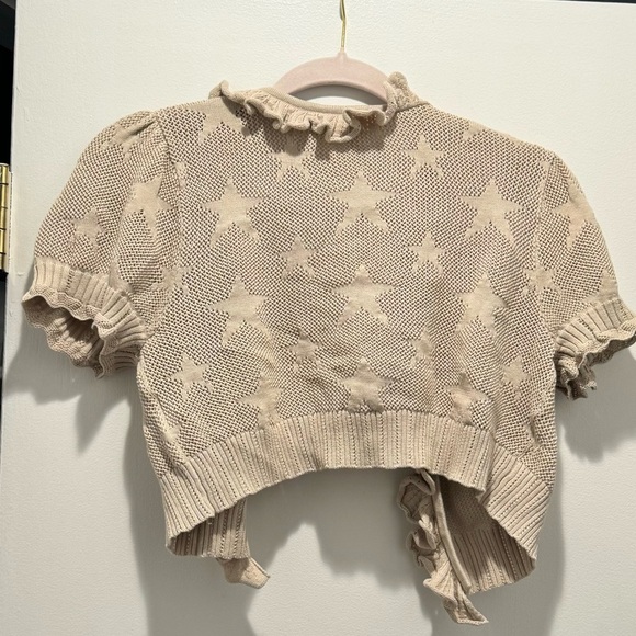 Love shack fancy rizina crop cardigan anchor - Picture 5 of 7